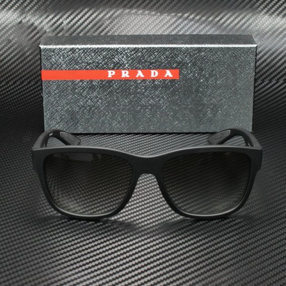Prada Men's Black and Grey Gradient Sunglasses! - Picture 2 of 4